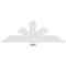Ekena Millwork Kennewick Architectural Grade PVC Gable Bracket, 60"W x 20"H x 2"D x 6"F, 8/12 Pitch GBP060X20X0206KEN00 - alternate 5